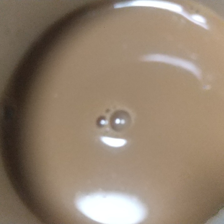 カラメルソースで作る濃厚コーヒー牛乳